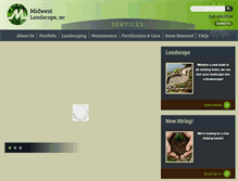 Tablet Screenshot of midwestlandscape.com